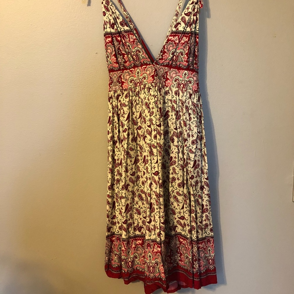 Paisley pink dress
